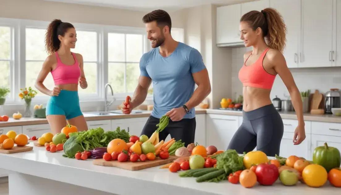 Alimentação e exercício físico para potencializar a performance